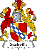English Coat of Arms for Sackville