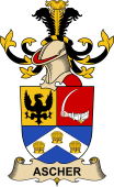 Republic of Austria Coat of Arms for Ascher