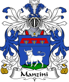 Italian Coat of Arms for Manzini
