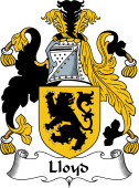 English Coat of Arms for the family Lloyd