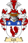 Scottish Family Coat of Arms (v.23) for Cock