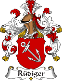 German Wappen Coat of Arms for Rüdiger