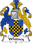 English Coat of Arms for the family Whitney