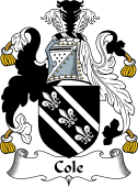 English Coat of Arms for Cole