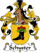 German Wappen Coat of Arms for Schuster