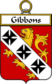 Irish Badge for Gibbons or McGibbons