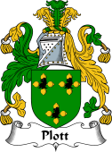English Coat of Arms for Plott