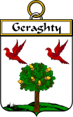 Irish Badge for Geraghty or McGarrity
