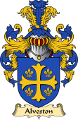 Irish Family Coat of Arms (v.23) for Alveston or Alverston