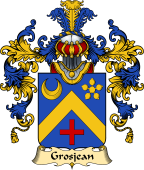 French Family Coat of Arms (v.25) Grosjean