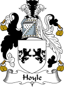 English Coat of Arms for the family Hoyle
