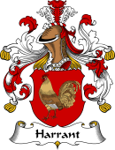 German Wappen Coat of Arms for Harrant