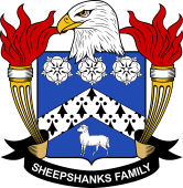 Coat of arms used by the Sheepshanks family in the United States of America