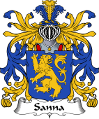 Italian Coat of Arms for Sanna