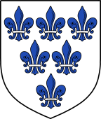 English Family Shield for Paston