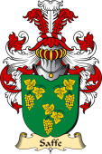 v.23 Coat of Family Arms from Germany for Saffe