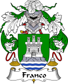 Portuguese Coat of Arms for Franco