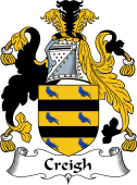 Scottish Coat of Arms for Creigh or Creich