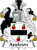 English Coat of Arms for Appleton
