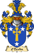 Irish Family Coat of Arms (v.23) for O'Devlin