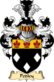 English Coat of Arms (v.23) for the family Pedley