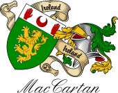 Sept (Clan) Coat of Arms from Ireland for MacCartan