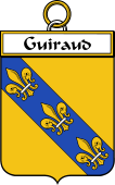 French Coat of Arms Badge for Guiraud