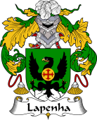 Portuguese Coat of Arms for Lapenha or Penha