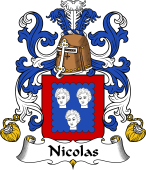 Coat of Arms from France for Nicolas