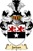 Irish Family Coat of Arms (v.23) for Jordan (Dublin)