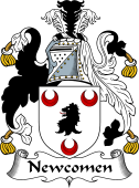 English Coat of Arms for Newcomen