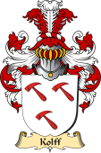 v.23 Coat of Family Arms from Germany for Kolff