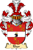 v.23 Coat of Family Arms from Germany for Rhor