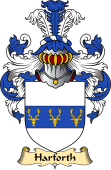 Irish Family Coat of Arms (v.23) for Harforth or Hafford