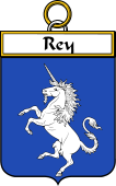 French Coat of Arms Badge for Rey