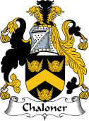 English Coat of Arms for the family Chaloner