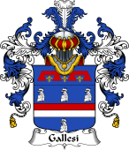 Italian Family Coat of Arms (v.25b) Gallesi