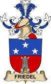 Republic of Austria Coat of Arms for Friedel