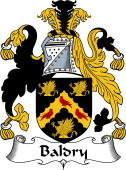 English Coat of Arms for the family Baldry