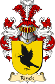 v.23 Coat of Family Arms from Germany for Rinck