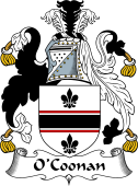 Irish Coat of Arms for O'Coonan or Conan