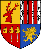 Scottish Family Shield for Dirom