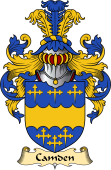 English Coat of Arms (v.23) for the family Camden