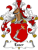 German Wappen Coat of Arms for Esser