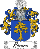 Araldica Italiana Coat of arms used by the Italian family Rovere