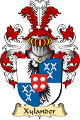 v.23 Coat of Family Arms from Germany for Xylander
