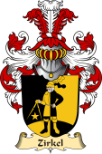 v.23 Coat of Family Arms from Germany for Zirkel