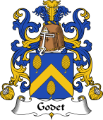 Coat of Arms from France for Godet