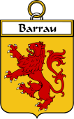 French Coat of Arms Badge for Barrau