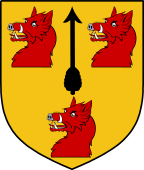 Scottish Family Shield for Dannere or Danner